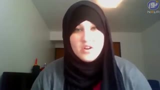 گادا دختر تازه مسلمان شده آمریکایی از اسلام می گوید!!!