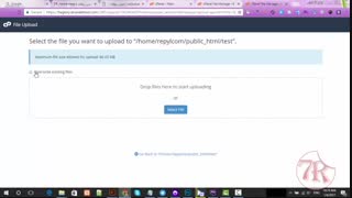آموزش  آپلود فایل در سی پنل + فیلم