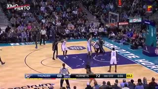 خلاصه بازی: اکلاهما سیتی تاندر - شارلوت هورنتس؛ 4 ژانویه 2017