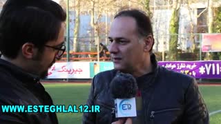 مجید نامجو مطلق: استقلال پتانسیل فنی بالایی دارد !