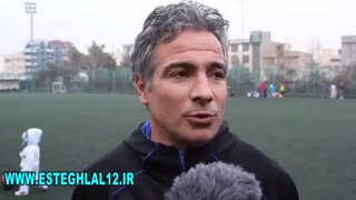 علیرضا اکبرپور:استقلال متعلق به هواداران است!