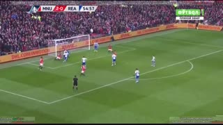 خلاصه بازی:  منچستریونایتد  4 - 0  ردینگ