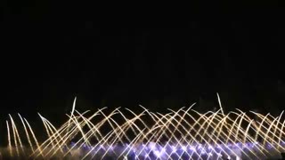 Tokyo, Japan - New Year's Eve Fireworks 2017, Celibrat