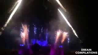 Hong Kong Fireworks 2017 - New Year's