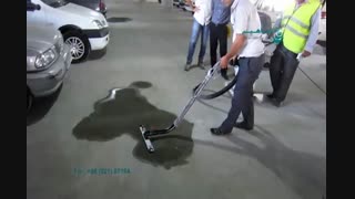 جاروبرقی نیمه صنعتی / نظافت ذرات آلودگی و مکش مایعات