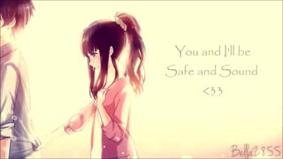 Nightcore safe and sound انیمه