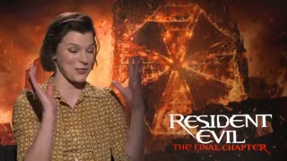 مصاحبه با بازیگران Resident Evil: The Final Chapter
