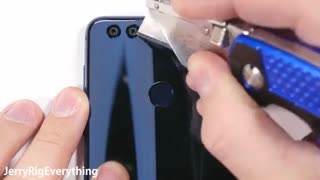 تست مقاومت بدنه آنر 8 هواوی