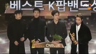 17.01.13 JTBC The 31st Golden Disk Awards - CNBLUE Best K-Pop Band Award
