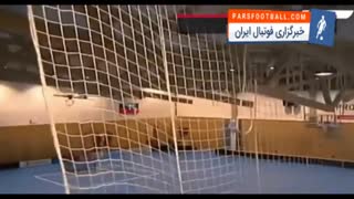 فیلم ؛ کلیپ حادثه ای ؛ حوادث طبیعی در کمین ورزشکاران