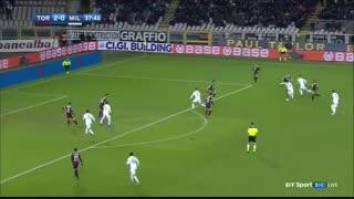 خلاصه بازی:  تورینو  2 - 2  آث میلان