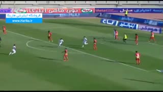 پرسپولیس 3 - 0 فولاد (گلهای بازی)
