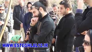 مراسم سالگرد رضا احدی از یار دوازدهم