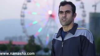 علی مستوفی یکی از مفقودین آتش نشان ، درست همین چند روز پیش در برنامه آب و آتش