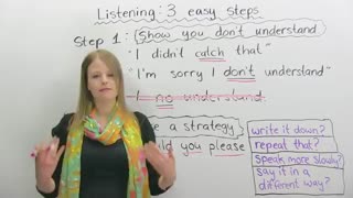 LISTENING & UNDERSTANDING in 3 Easy Steps