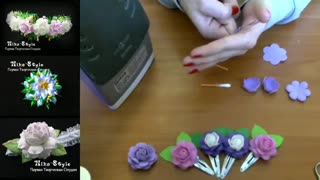 گل سر با فوم