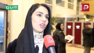 سنگ تمام هنرمندان در برج میلاد در حمایت از ترانه علیدوستی و اصغر فرهادی بعد از اکران فیلم ایتالیا ایتالیا