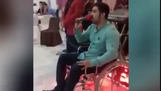 صدای زیبای مجتبی فغانی، کشتی‌گیری که دچار ضایعه نخاعی شد