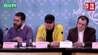 مهدی پاکدل و جواد عزتی در نشست خبری فیلم پرطرفدار "ماجرای نیمروز"/ درگیری لفظی محمود گبرلو با عکاسان سوژه رسانه ها شد