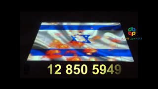 فرش مجازی ، اتش گرفتن پرچم امریکا