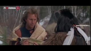سکانس خداحافظی رقصنده با گرک و قبیله در فیلم رقصنده با گرگ ها(Dances with Wolves,1990)