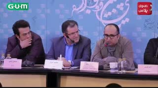 حمله شدیداللحن مازیارمیری به عباس جدیدی: سفارش بُز شاخ دار دادم، گفتند تمام شده!/درحاشیه نشست خبری سارا و آیدا