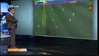 عملکرد درخشان سروش رفیعی در پرسپولیس (نود ۱۸ بهمن)