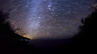 تایم لپس دیدنی از بارش شهاب جوزایی