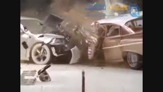 تست تصادف 2 شورولت