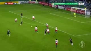 خلاصه بازی هامبورگ 2  -  0  کلن