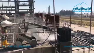عملیات ت تخریب بتن با واترجت فشارقوی