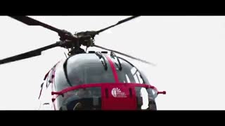 Aerobatic Helicopter Chases Drifting Race Car