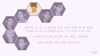 Lyric_INFINITE_One day لایریک اهنگ ( یک روز )