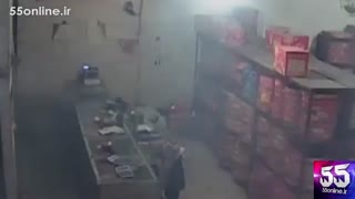 لحظه منفجر شدن مغازه ترقه فروشی در چین