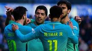 خلاصه بازی:  آلاوز  0 - 6  بارسلونا