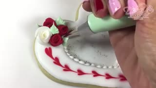 کوکی قلبی ولنتاین رویال آیسینگ