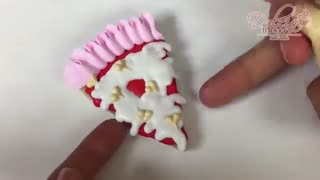 کوکی ولنتاین پیتزا رویال آیسینگ