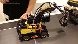 لگو سری Technic مدل Volvo EW160E 42053 / رسانه تصویری وی گذر