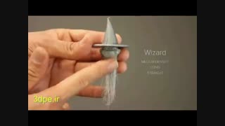 چاپ موی مصنوعی با پرینتر سه بعدی