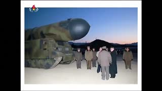 گزارش تلویزیون کره شمالی آزمایش موشکی را ستود، نشان می