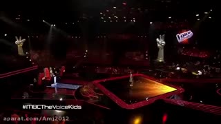 هنرنمایی دختر بچه سوری و حادثه عجیب... (مسابقه استعداد یابی کودکان .خوانندگی . )