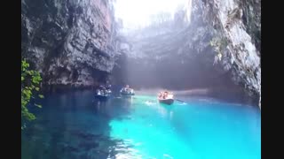 شفاف‌ ترین آب در جهان : دریاچه ملیسانی در یونان !