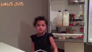 نشونه گیری این دختر کوچولو زبانزد مردم شده