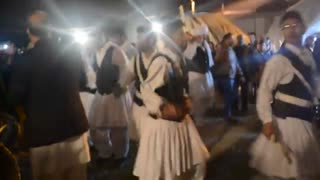 چوب بازی سیستانی با دهل وساز توسط گروه موسیقی سیستانی نیمروز