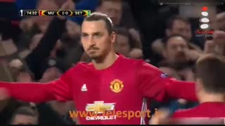 پیروزی پرگل منچستر در اولدترافورد با هت تریک زلاتان