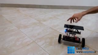 روبات پاندول معکوس ساخته شده توسط EasyMCU