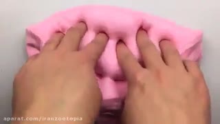 اسلایم صورتی مات