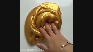 اسلایم طلایی