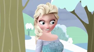 Elsa meets My Little Pony   اخر خنده