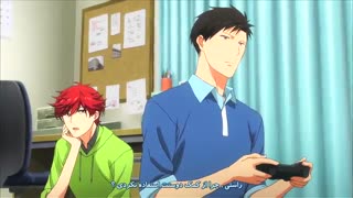 قسمت چهارم انیمه کمدی Gekkan Shoujo Nozaki-ku ماهنامه دخترانه نوزومی با هاردساب پارسی